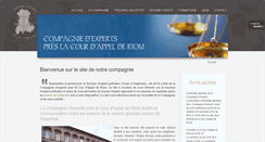 Desktop Screenshot of experts-judiciaires-ca-riom.org
